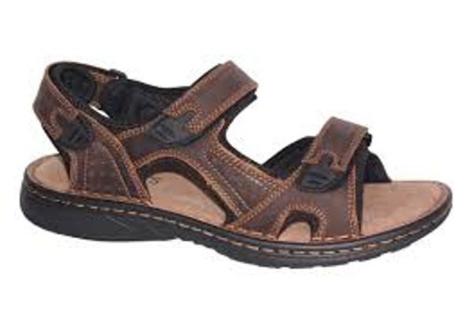 Slatters Men'S Comfort | Slatters Kingsmen Brown