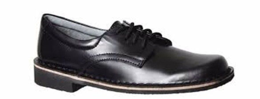 Clarks Lace Up School Shoes | Harrinson Indy 11 Snr Black