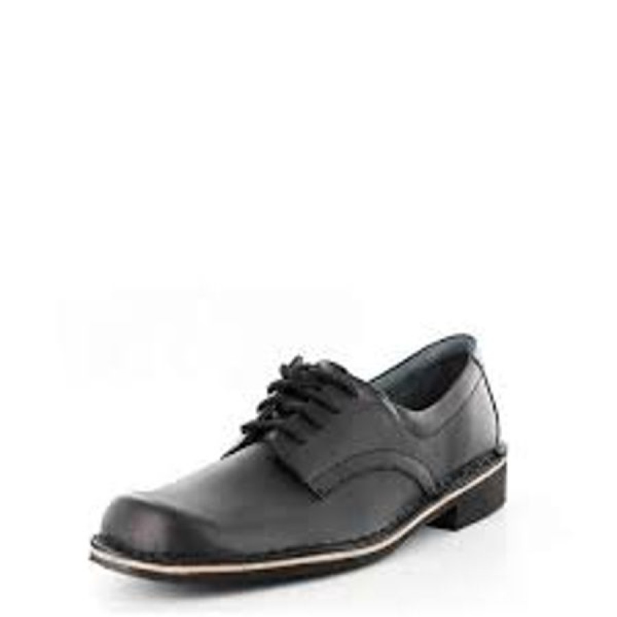 Clarks Lace Up School Shoes | Harrinson Indy 11 Snr Black