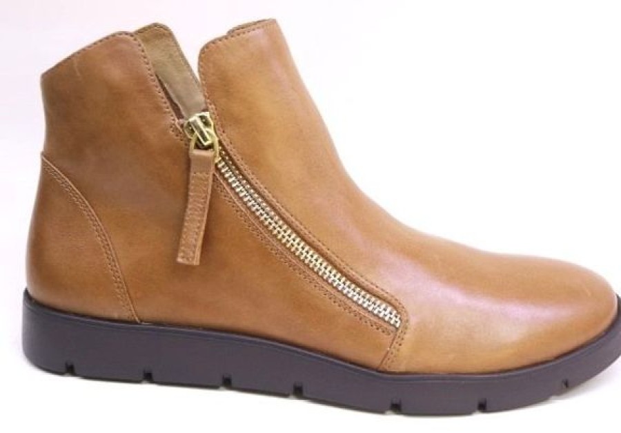 Ziera Ankle Boots | Ziera Mohme W Tan