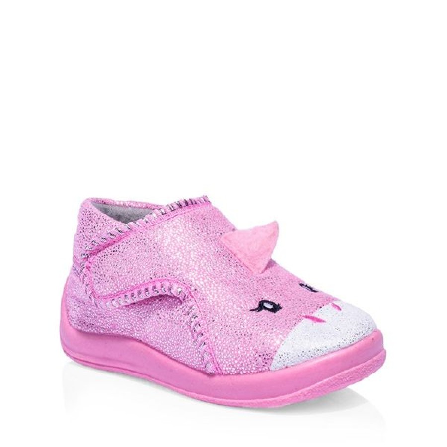 Grosby Kids Slippers | Grosby Dreamy Slipper Pink