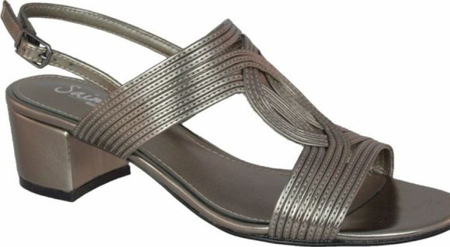 Saimon Heels | Saimon Garnet Pewter