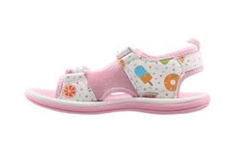 Clarks Sandals | Clarks Frida White Fruit Pink