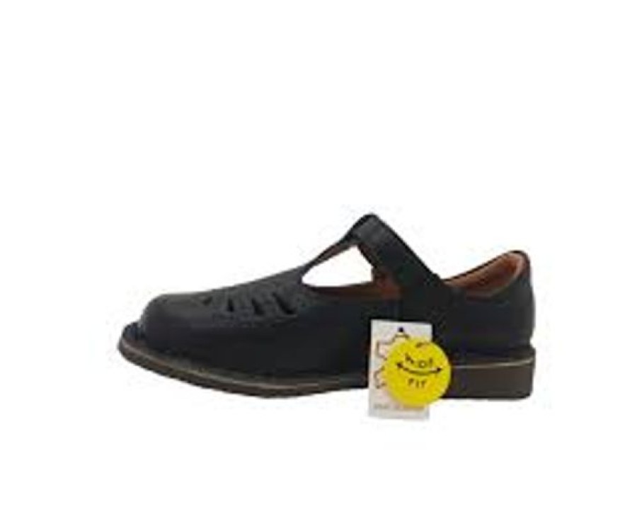 Wilde T Bar School Shoes | Wilde Jarra School Shoe Black