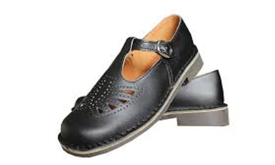 Wilde T Bar School Shoes | Wilde Jeanie T Bar School Shoe Black