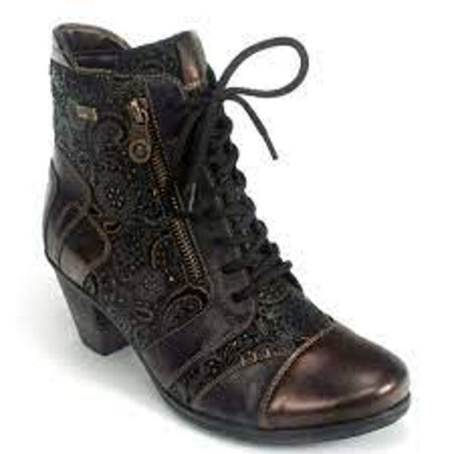 Remonte Ankle Boots | Remonte D8794 Black Combo