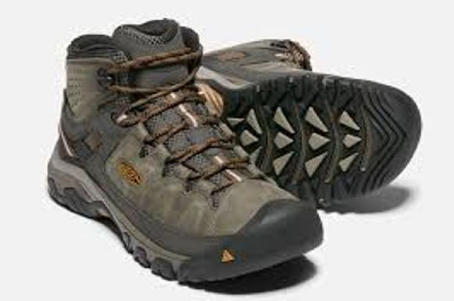 Keens Arch Support | Keen Targhee 111 Mid Wide Black Olive Golden Brown