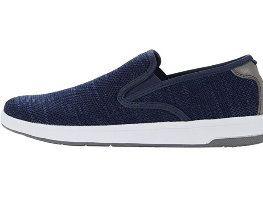 Florshiem Men'S Comfort | Florsheim Cross Over Knit Slip Navy