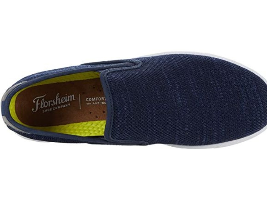 Florshiem Men'S Comfort | Florsheim Cross Over Knit Slip Navy