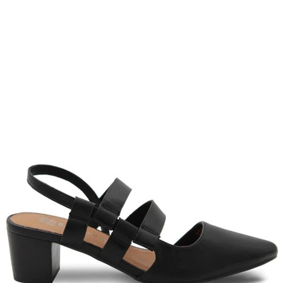 Bay Lane Heels | Bay Lane Mercer Black