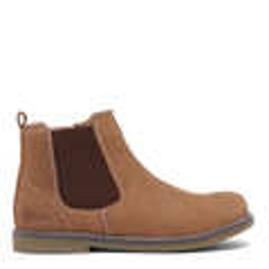 Clarks Ankle Boots | Clarks Chelsea 11 Tan Waxy