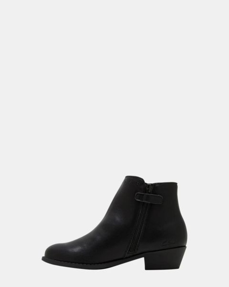 Clarks Ankle Boots | Clarks Jazz Black Gold