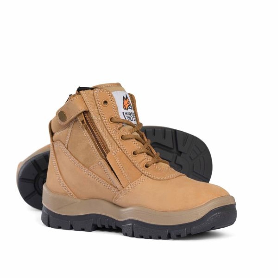 Mongrel Arch Support | Mongrels 261050 Zipsider Boot Wheat