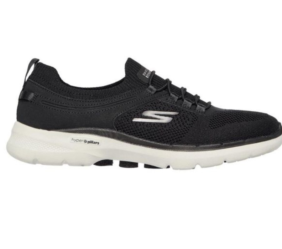 Skechers Skechers | Skechers Go Walk 6 Summer Sparks Black Rose Gold