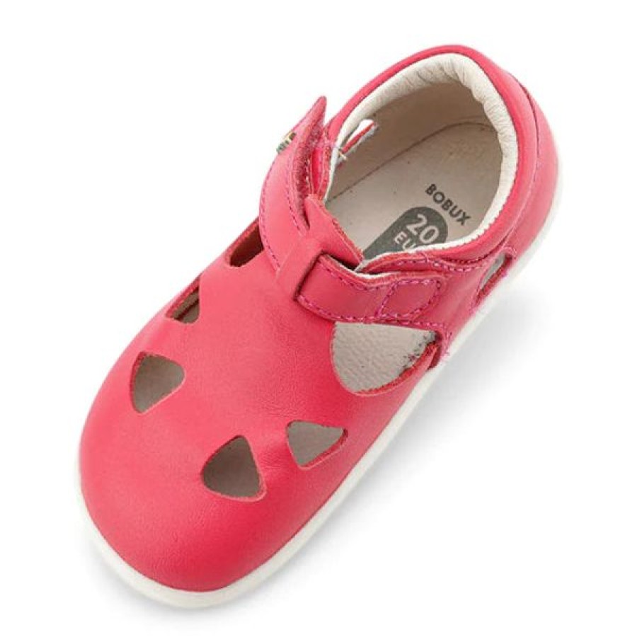 Bobux Leather Kids Shoe | Bobux Step Up Zap 11 Guava