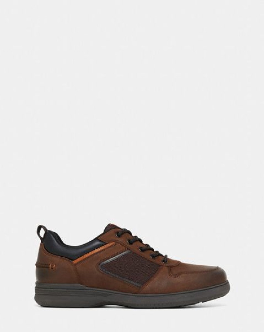 Hush Puppies Men'S Comfort | Hush Puppies Lombre Brown