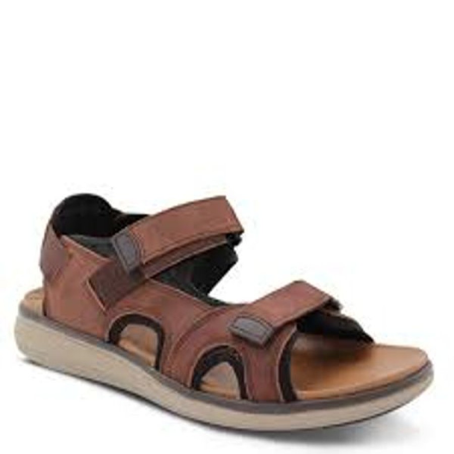 Florshiem Men'S Comfort | Florsheim Venture River Sandal Brown