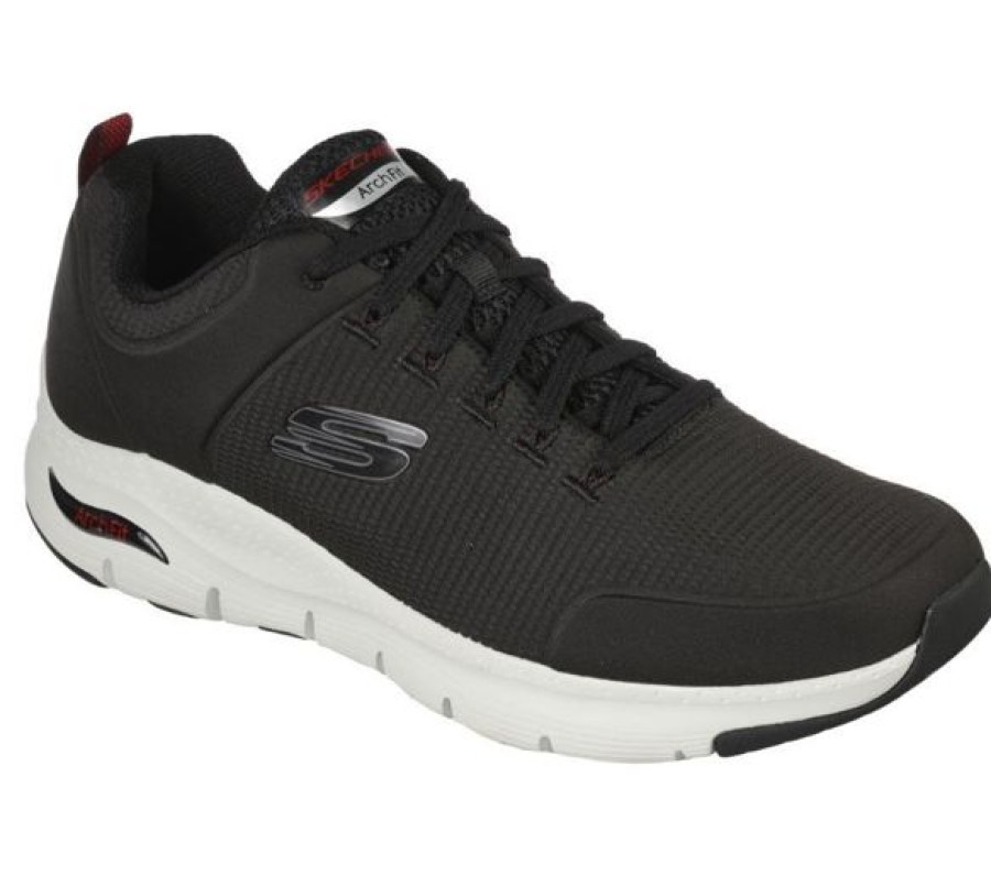 Skechers Arch Support | Skechers Arch Fit Titan Black White