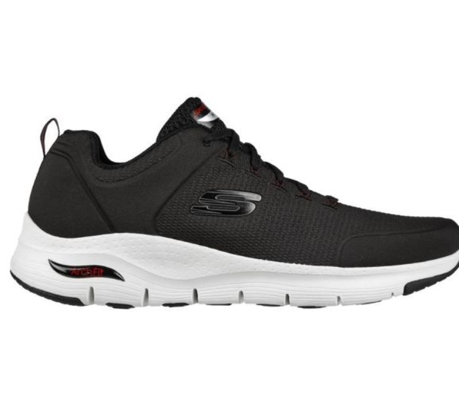 Skechers Arch Support | Skechers Arch Fit Titan Black White