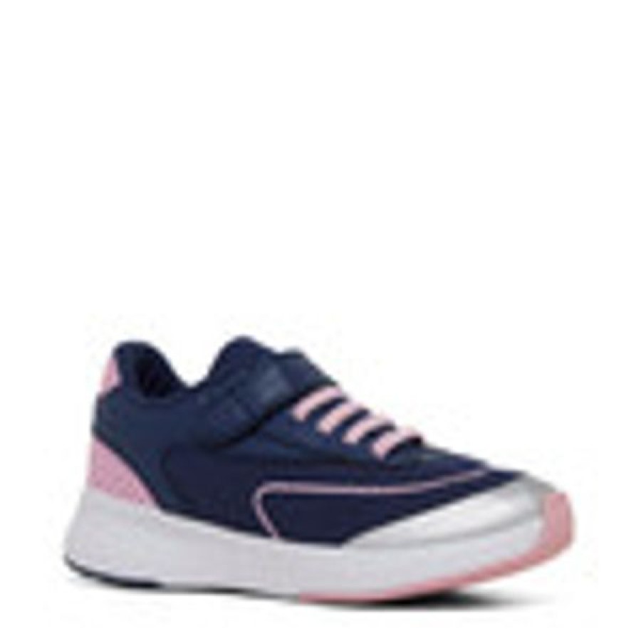 Clarks Sport Shoe | Clarks Horizon Navy Pink