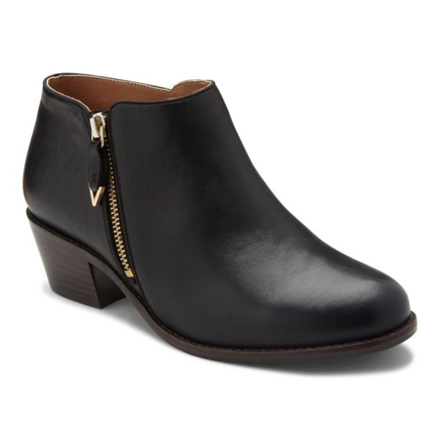 Vionic Ankle Boots | Vionic Jolene Black